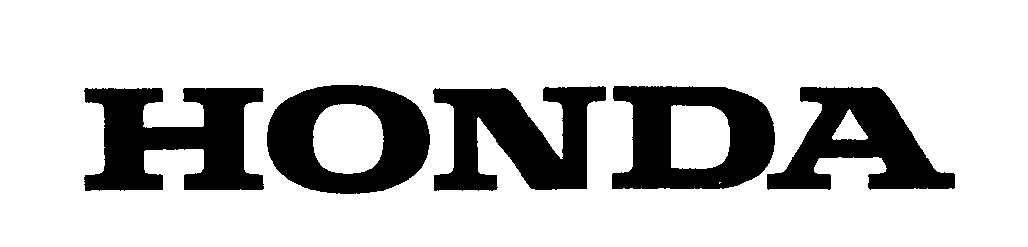 Trademark Logo HONDA