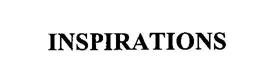 Trademark Logo INSPIRATIONS