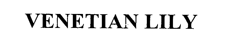 Trademark Logo VENETIAN LILY