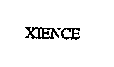 Trademark Logo XIENCE