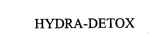 Trademark Logo HYDRA-DETOX