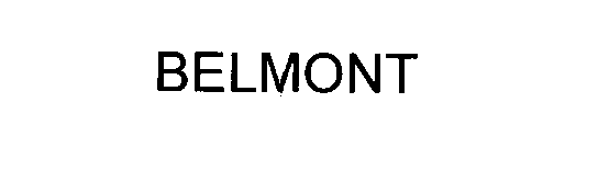 Trademark Logo BELMONT