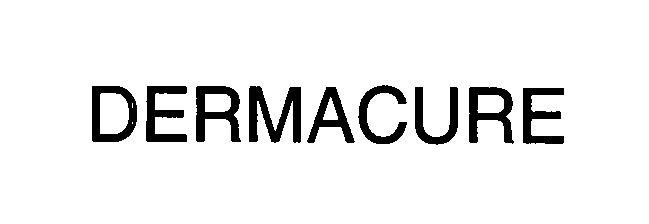 Trademark Logo DERMACURE