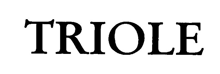 Trademark Logo TRIOLE