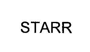 Trademark Logo STARR