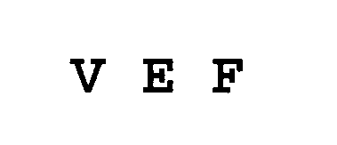 Trademark Logo V E F