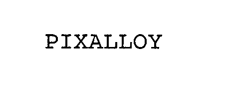 Trademark Logo PIXALLOY
