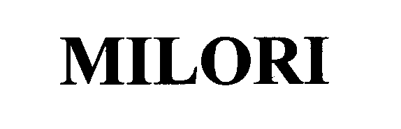 Trademark Logo MILORI