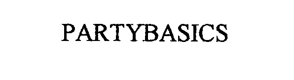Trademark Logo PARTYBASICS