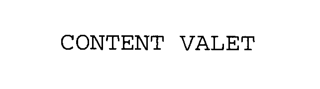  CONTENT VALET