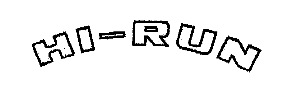 Trademark Logo HI-RUN