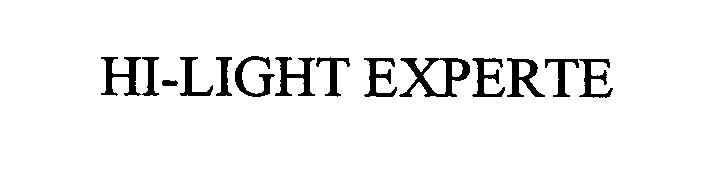  HI-LIGHT EXPERTE
