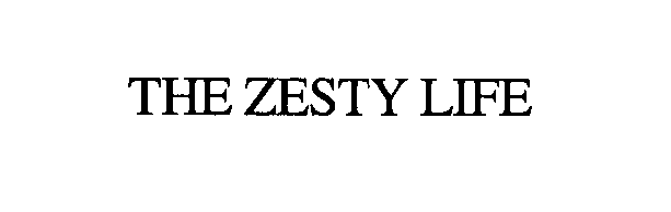 Trademark Logo THE ZESTY LIFE