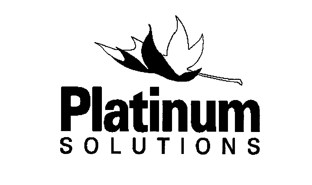 Trademark Logo PLATINUM SOLUTIONS