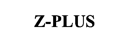 Trademark Logo Z-PLUS