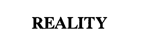 Trademark Logo REALITY