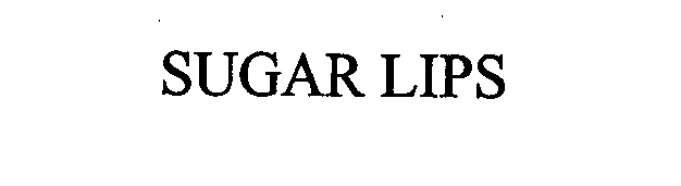 Trademark Logo SUGAR LIPS