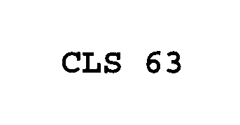  CLS 63