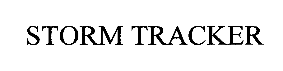 Trademark Logo STORM TRACKER