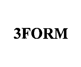 Trademark Logo 3FORM