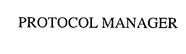 Trademark Logo PROTOCOL MANAGER