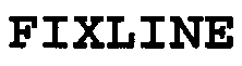 Trademark Logo FIXLINE