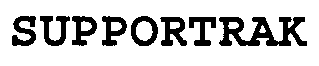 Trademark Logo SUPPORTRAK