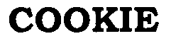 Trademark Logo COOKIE