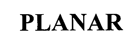 Trademark Logo PLANAR