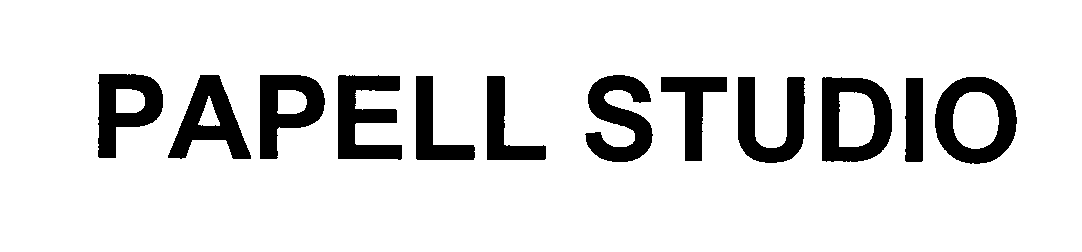 Trademark Logo PAPELL STUDIO