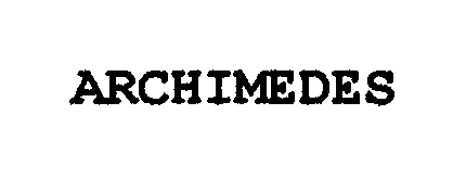  ARCHIMEDES