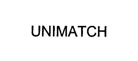 Trademark Logo UNIMATCH