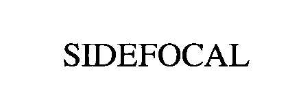 Trademark Logo SIDEFOCAL