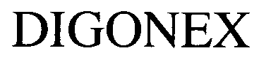 Trademark Logo DIGONEX
