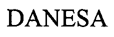 Trademark Logo DANESA