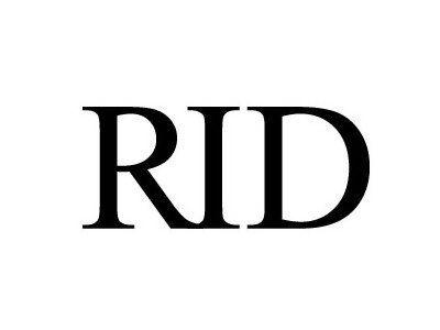 Trademark Logo RID