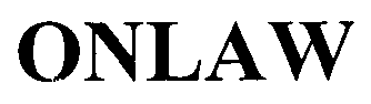 Trademark Logo ONLAW
