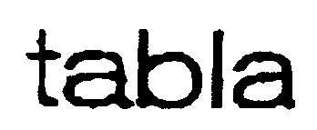 Trademark Logo TABLA