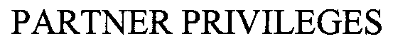 Trademark Logo PARTNER PRIVILEGES