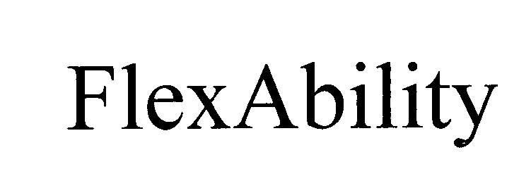 Trademark Logo FLEXABILITY