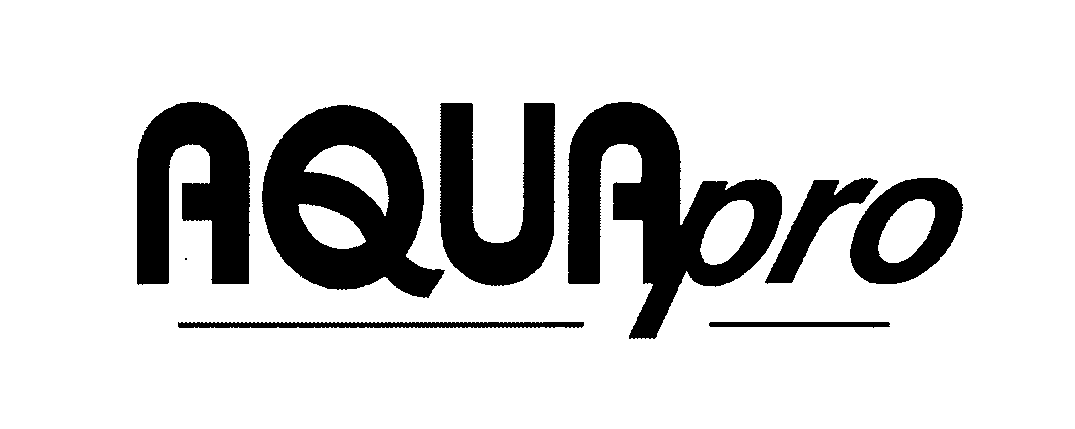 Trademark Logo AQUAPRO