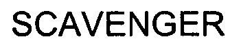 Trademark Logo SCAVENGER