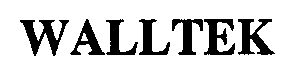 Trademark Logo WALLTEK