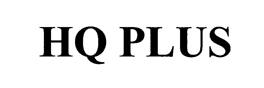 Trademark Logo HQ PLUS