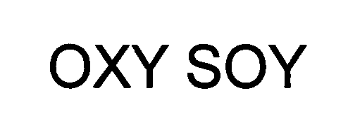 Trademark Logo OXY SOY