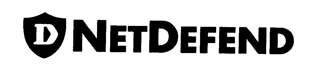 Trademark Logo D NETDEFEND