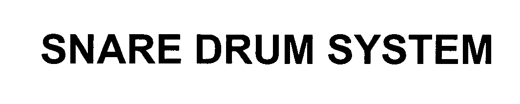  SNARE DRUM SYSTEM