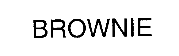 Trademark Logo BROWNIE