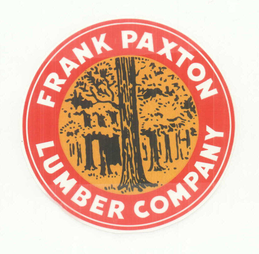  FRANK PAXTON LUMBER COMPANY