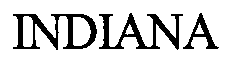 Trademark Logo INDIANA